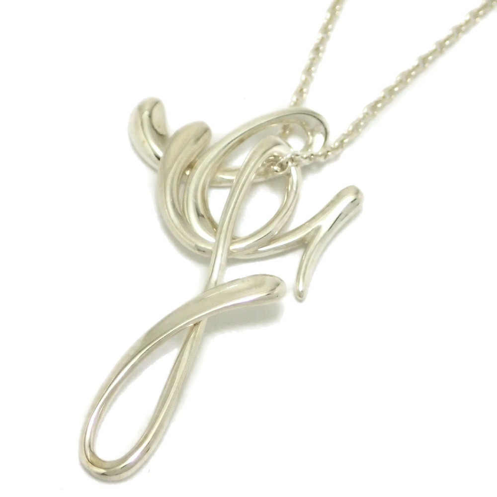 TIFFANYCo Tiffany Elsa Peretti Y Necklace Silver